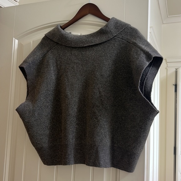 Zara grey vest top - Picture 4 of 5